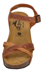 PLAKTON Damenschuhe Sandaletten SO FINAL 875087 trenza cuero