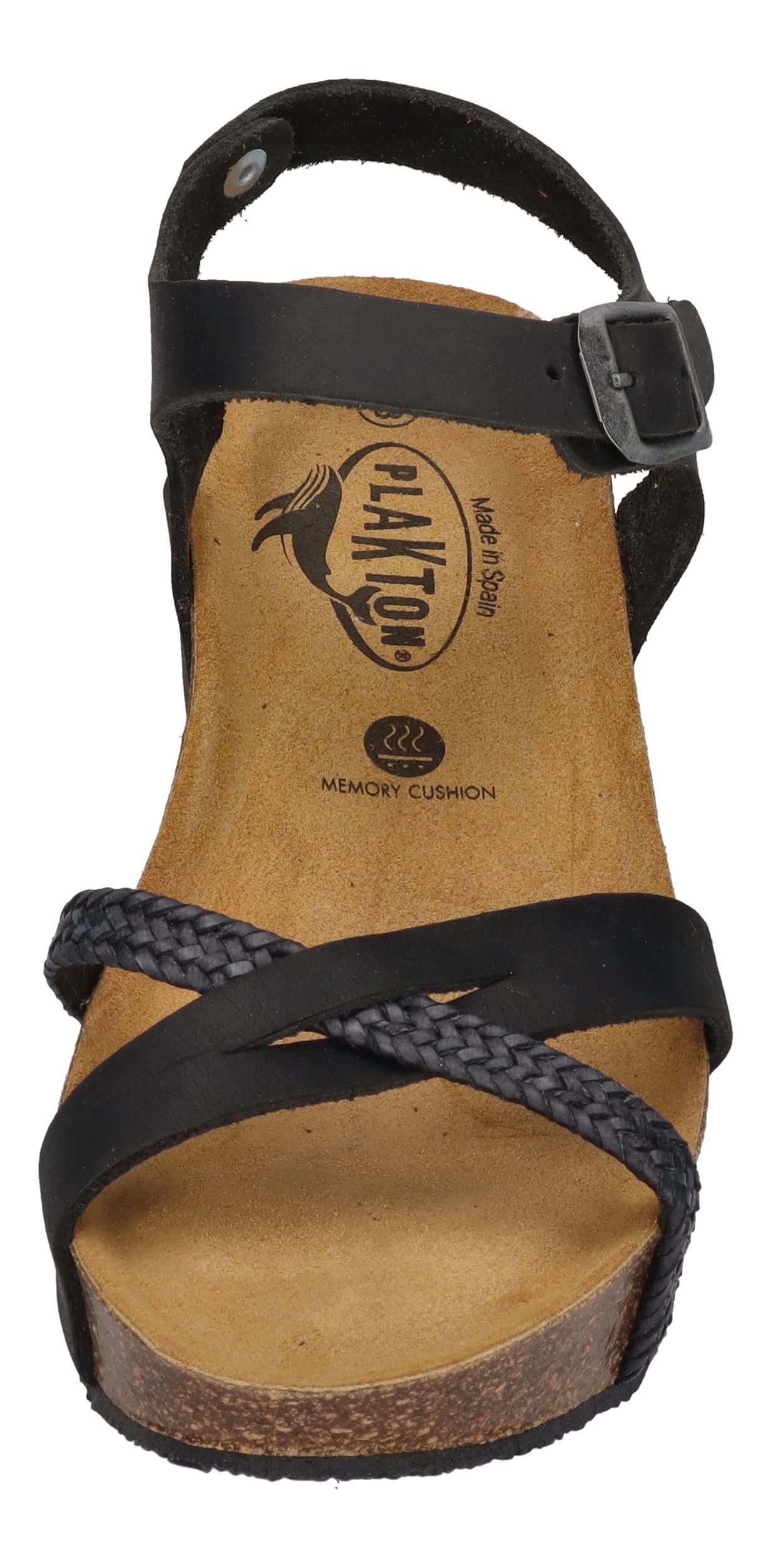 PLAKTON Damenschuhe Sandaletten SO FINAL 875087 trenza negro