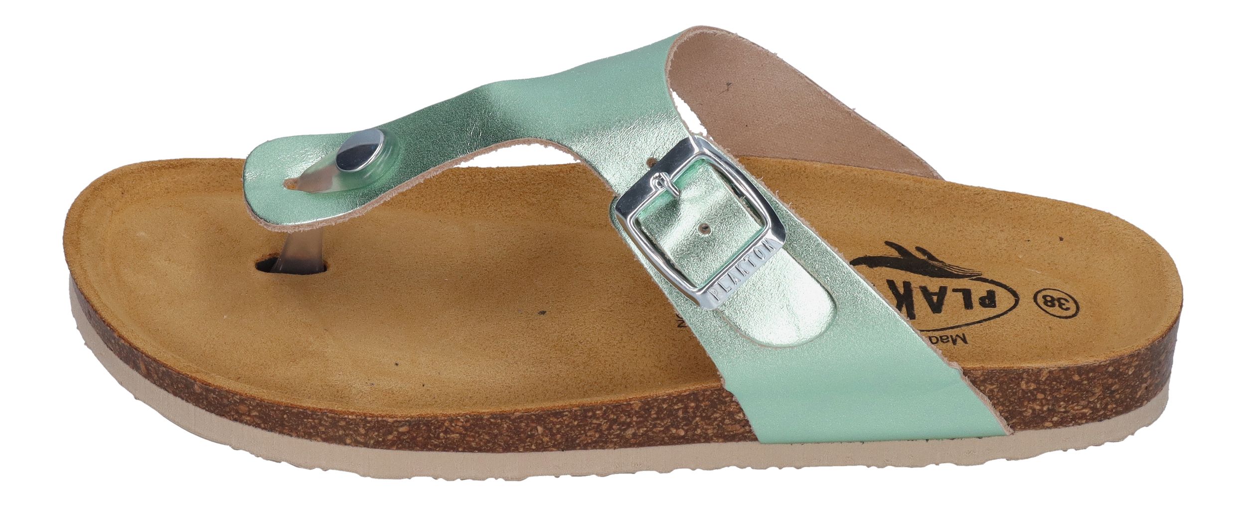 PLAKTON Damenschuhe Zehentrenner - BOLERO 181671 - menta