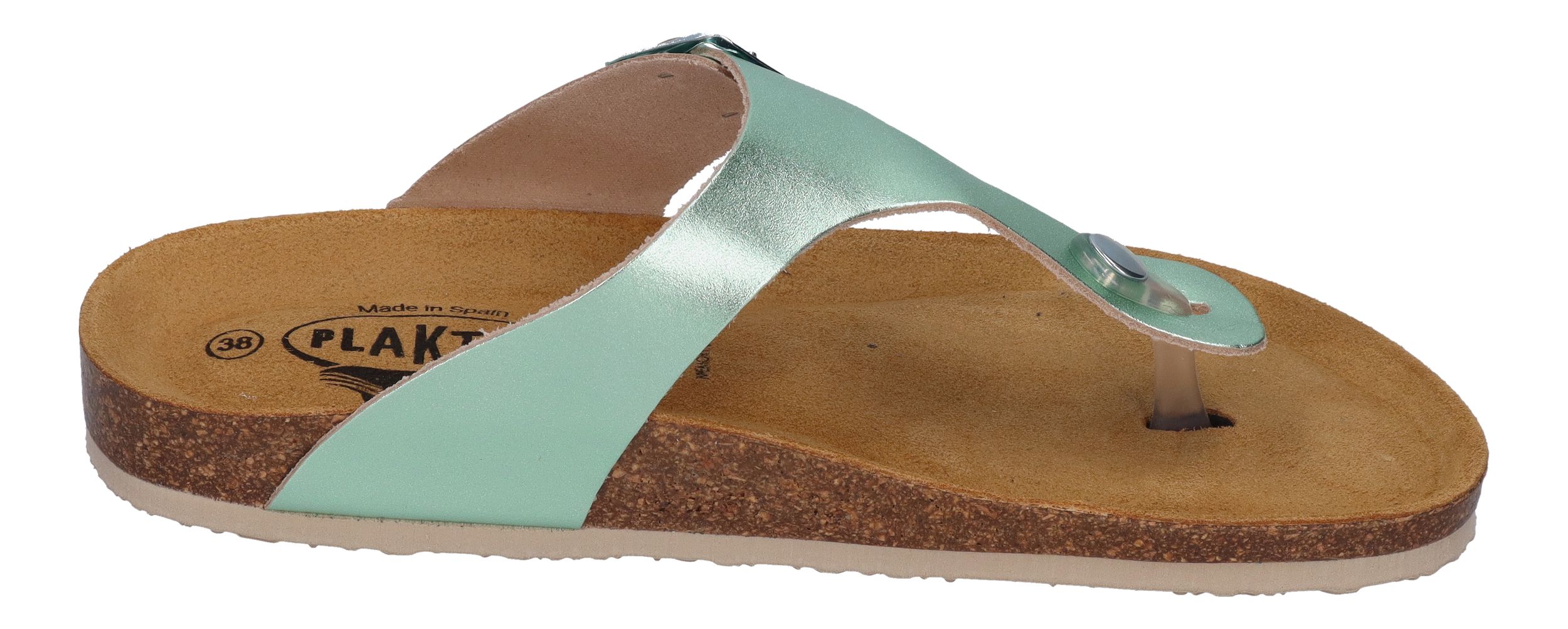 PLAKTON Damenschuhe Zehentrenner - BOLERO 181671 - menta