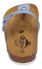 PLAKTON Damenschuhe Zehentrenner - BOLERO 181671 - cielo