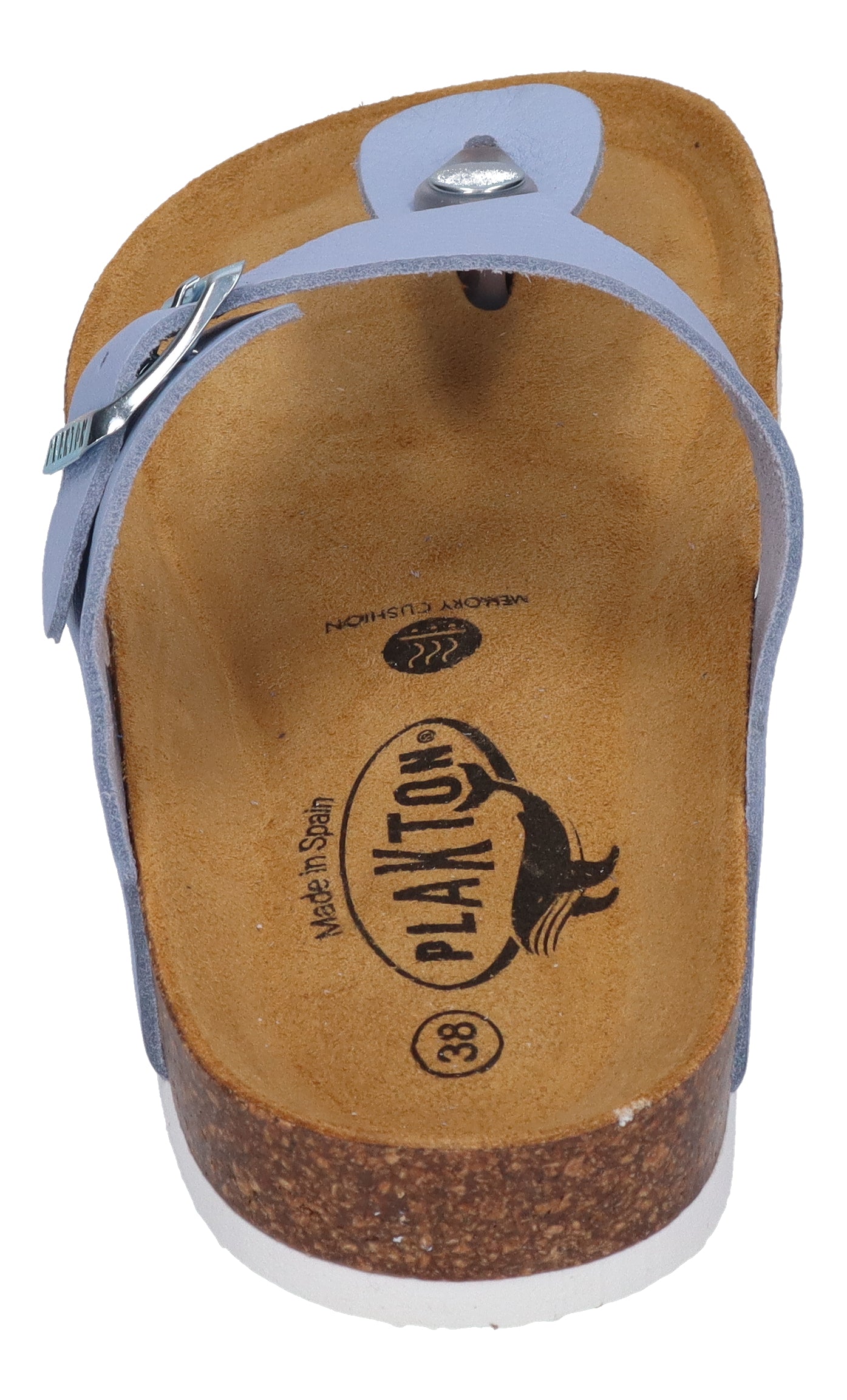 PLAKTON Damenschuhe Zehentrenner - BOLERO 181671 - cielo