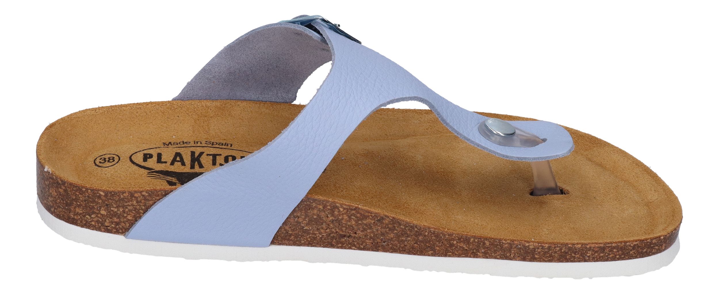 PLAKTON Damenschuhe Zehentrenner - BOLERO 181671 - cielo