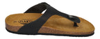 PLAKTON Damenschuhe Zehentrenner - BOLERO 181671 - negro