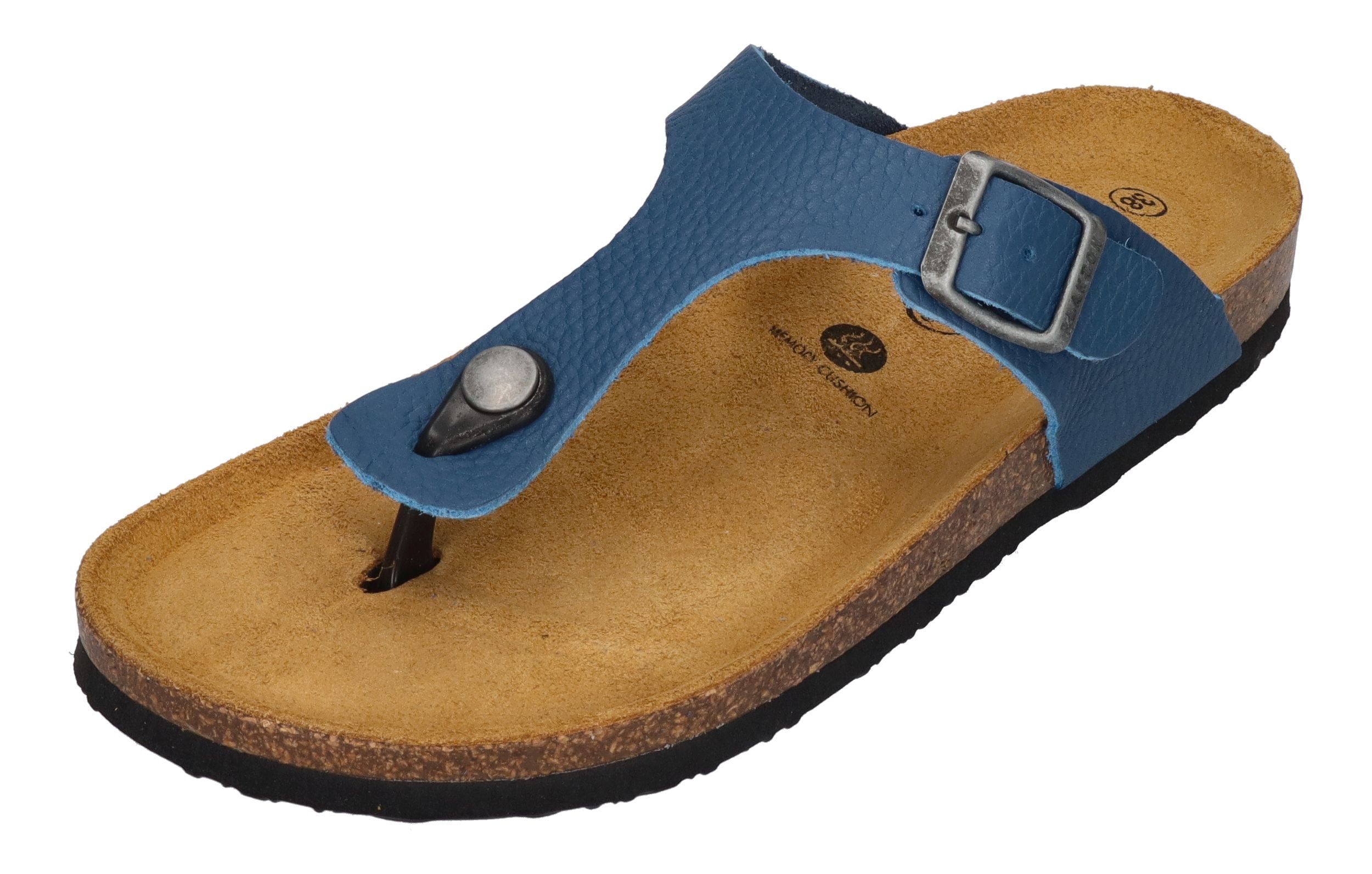 PLAKTON Damenschuhe Zehentrenner - BOLERO 181671 - petrol