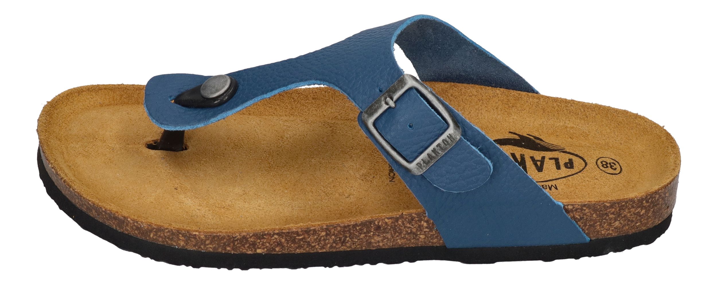 PLAKTON Damenschuhe Zehentrenner - BOLERO 181671 - petrol