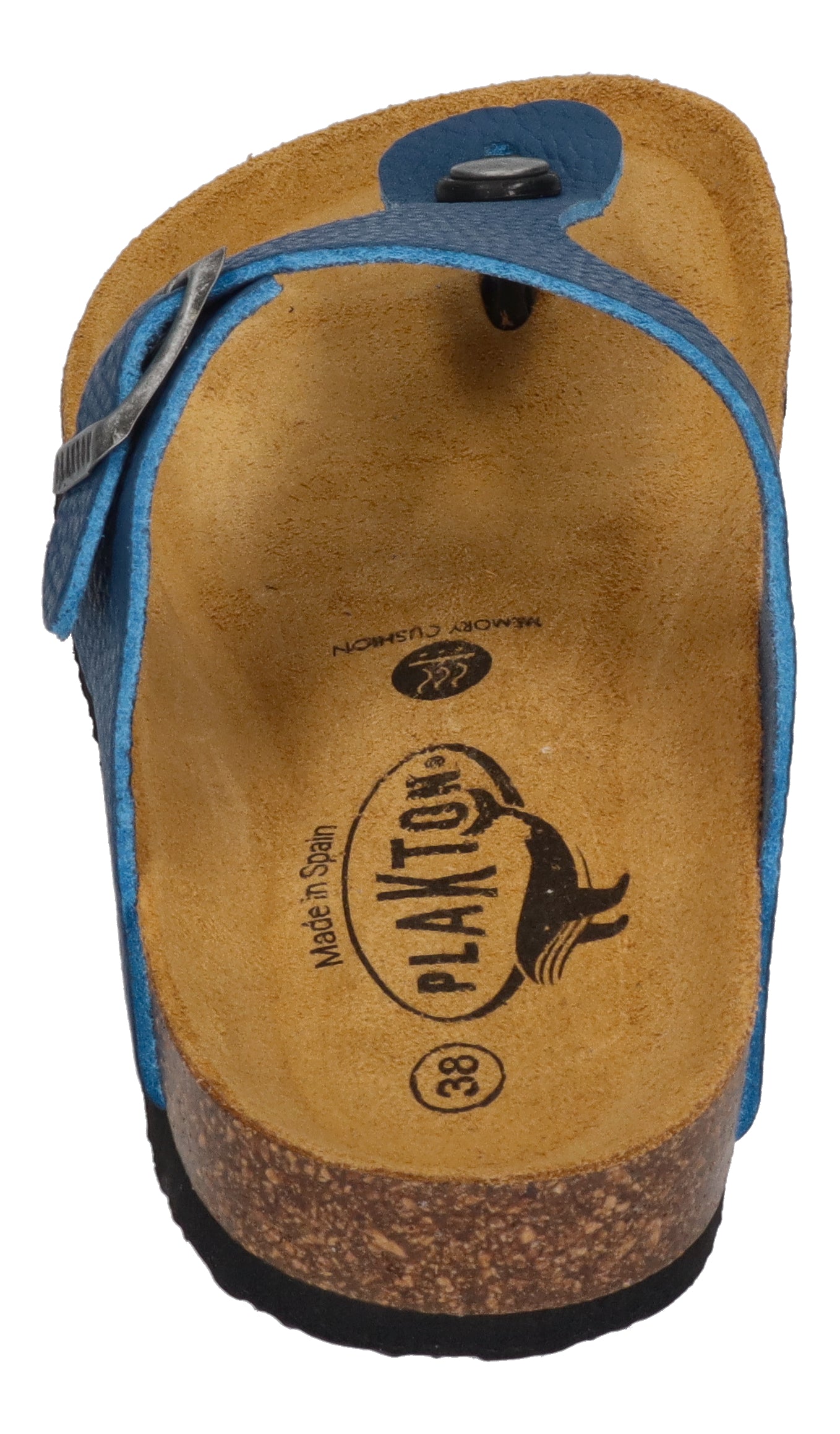 PLAKTON Damenschuhe Zehentrenner - BOLERO 181671 - petrol