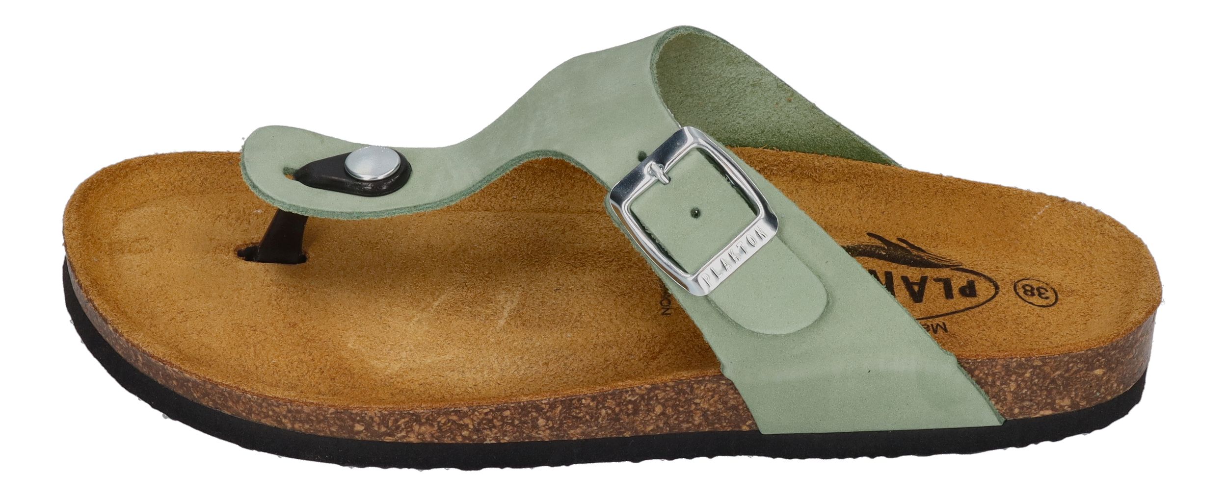 PLAKTON Damenschuhe Zehentrenner - BOLERO 181671 - salvia