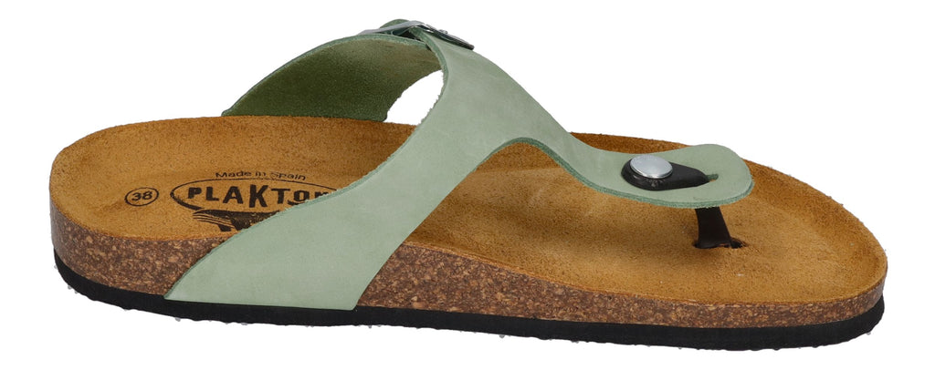 PLAKTON Damenschuhe Zehentrenner - BOLERO 181671 - salvia