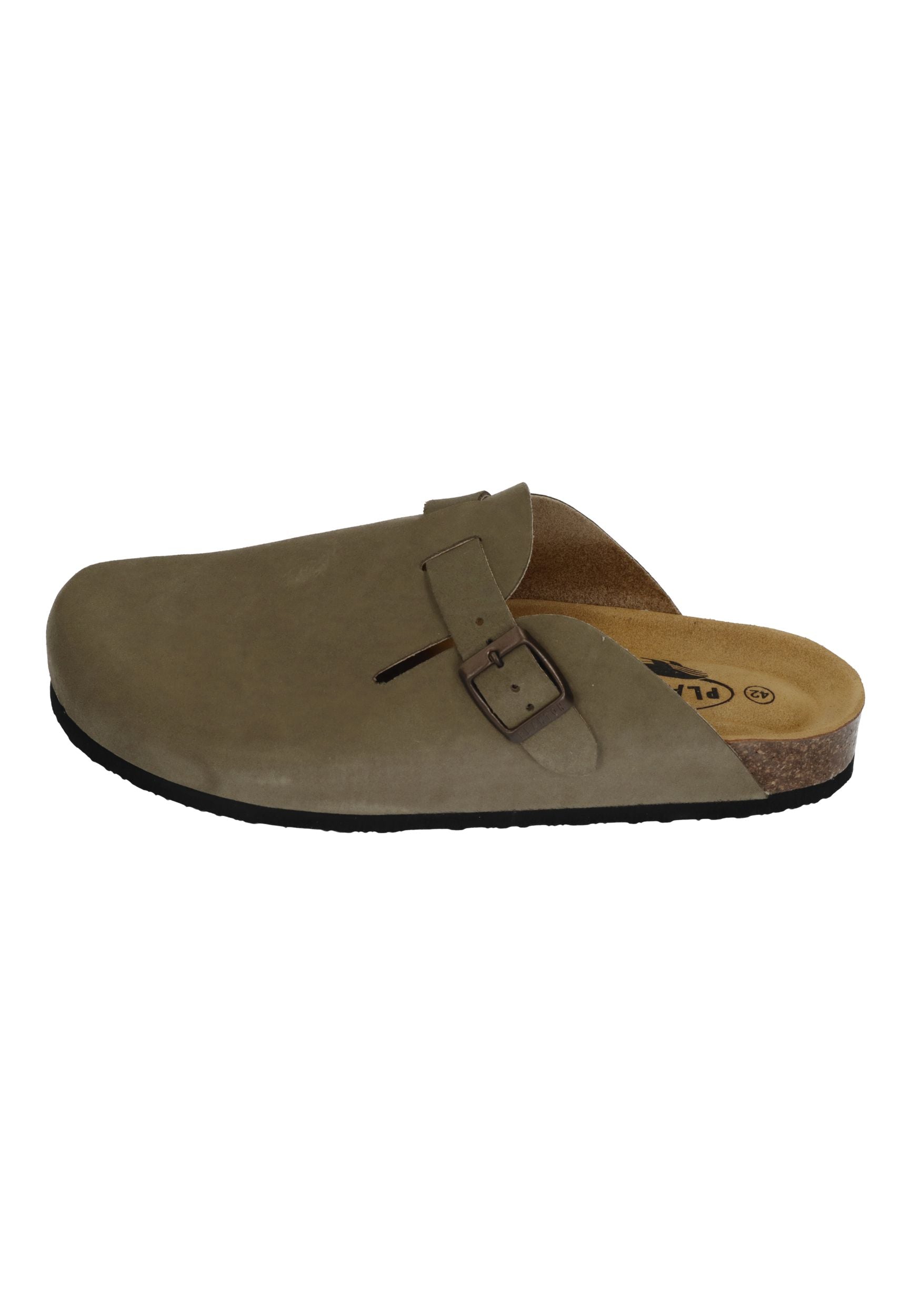 PLAKTON Herrenschuhe Clogs BLOG AFELPADO 171539 khaki