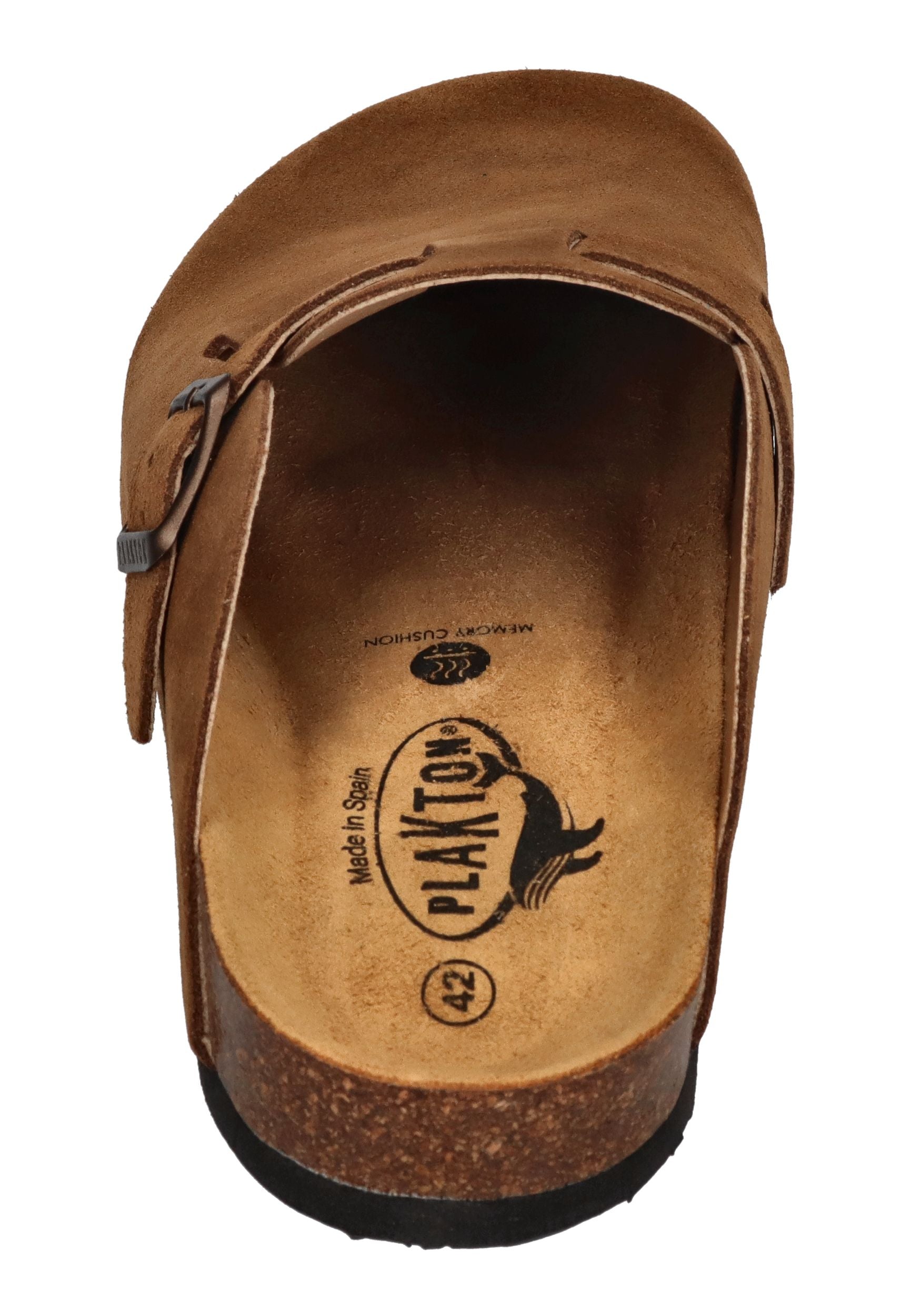 PLAKTON Herrenschuhe Clogs BLOG AFELPADO 171539 tostado