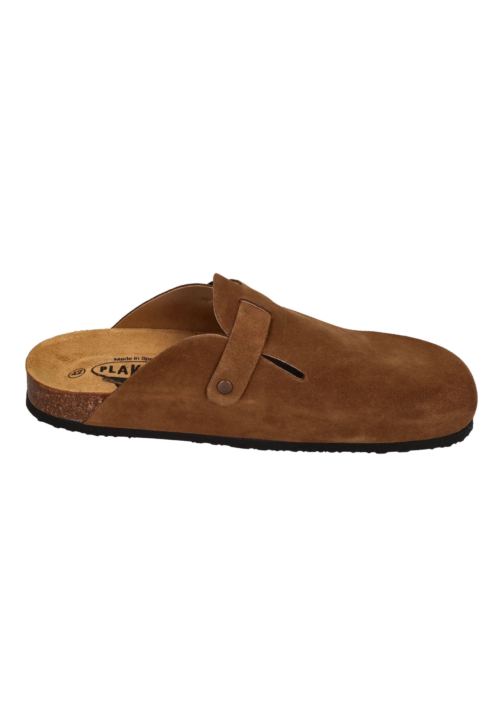 PLAKTON Herrenschuhe Clogs BLOG AFELPADO 171539 tostado