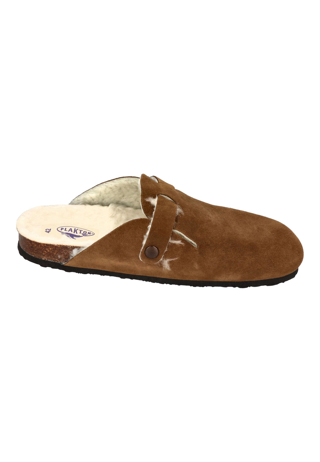 PLAKTON Herrenschuhe Clogs BLOG WOOL 171539 Tostado