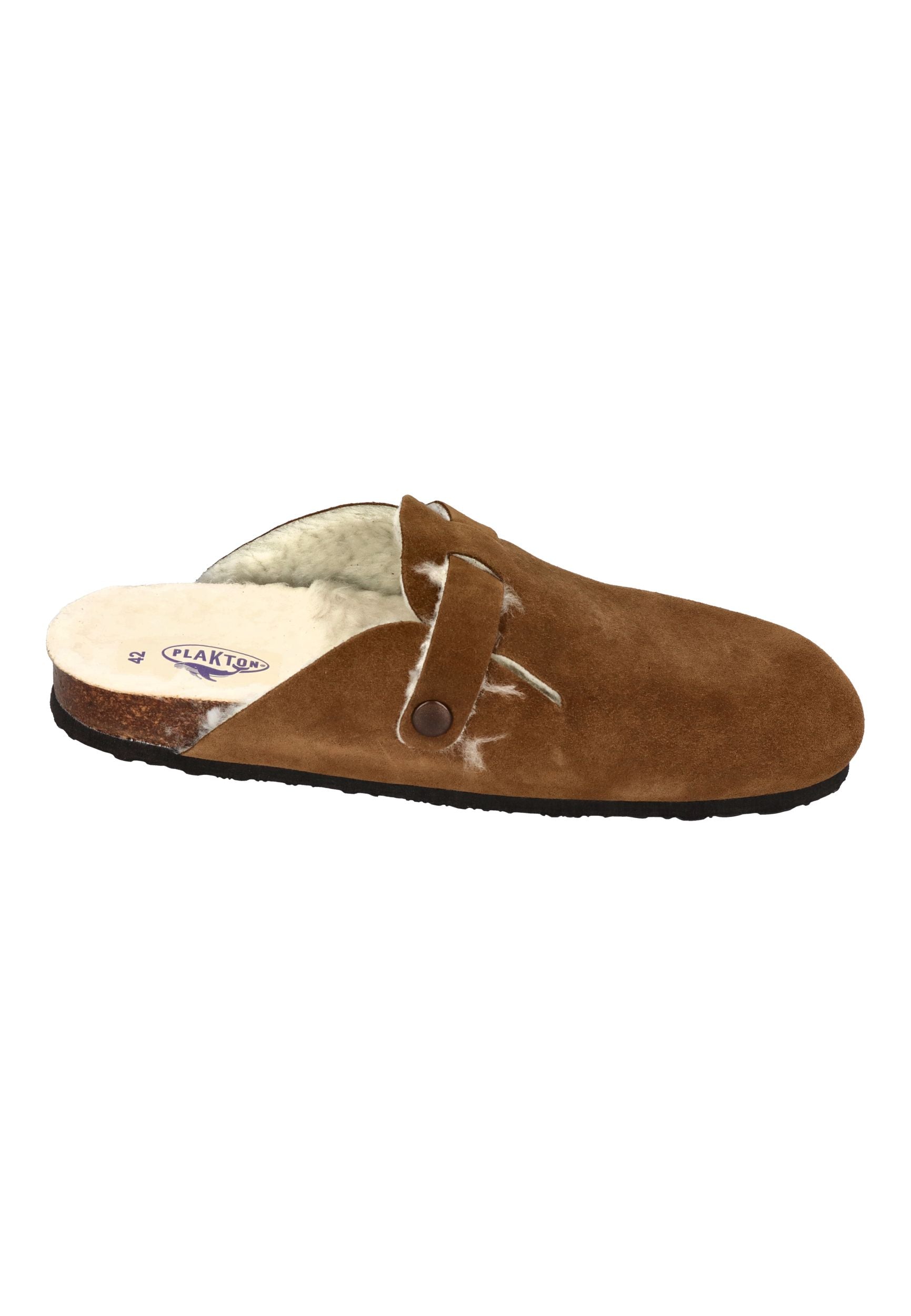PLAKTON Herrenschuhe Clogs BLOG WOOL 171539 Tostado