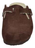 PLAKTON Herrenschuhe Clogs BLOG WOOL 171539 marron
