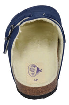 PLAKTON Herrenschuhe Clogs BLOG WOOL 171539 navy