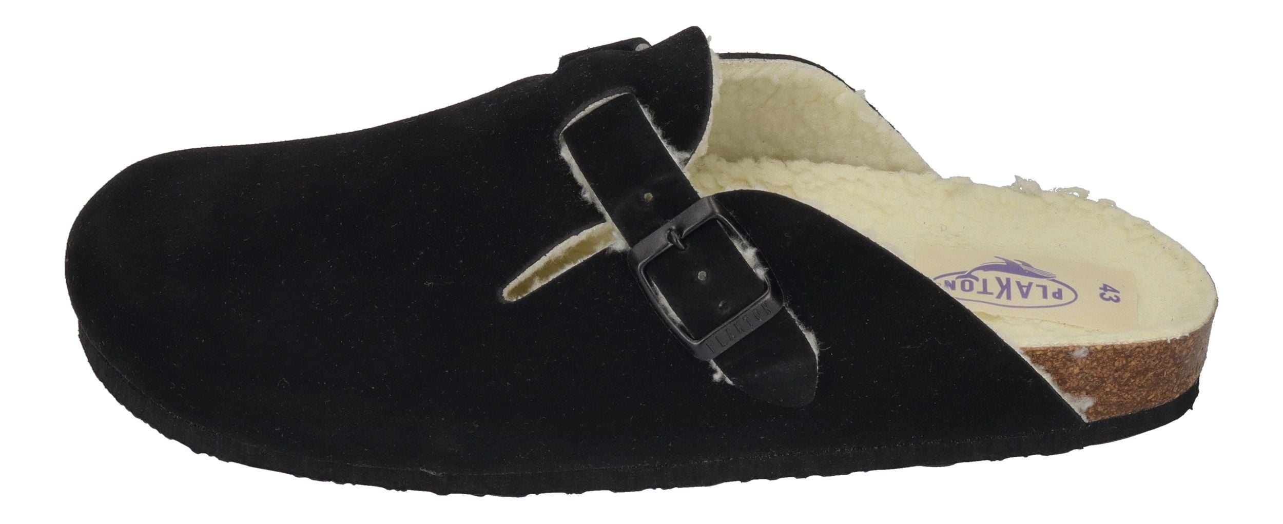 PLAKTON Herrenschuhe Clogs BLOG WOOL 171539 negro