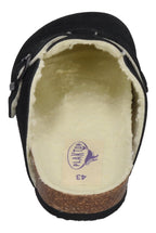 PLAKTON Herrenschuhe Clogs BLOG WOOL 171539 negro