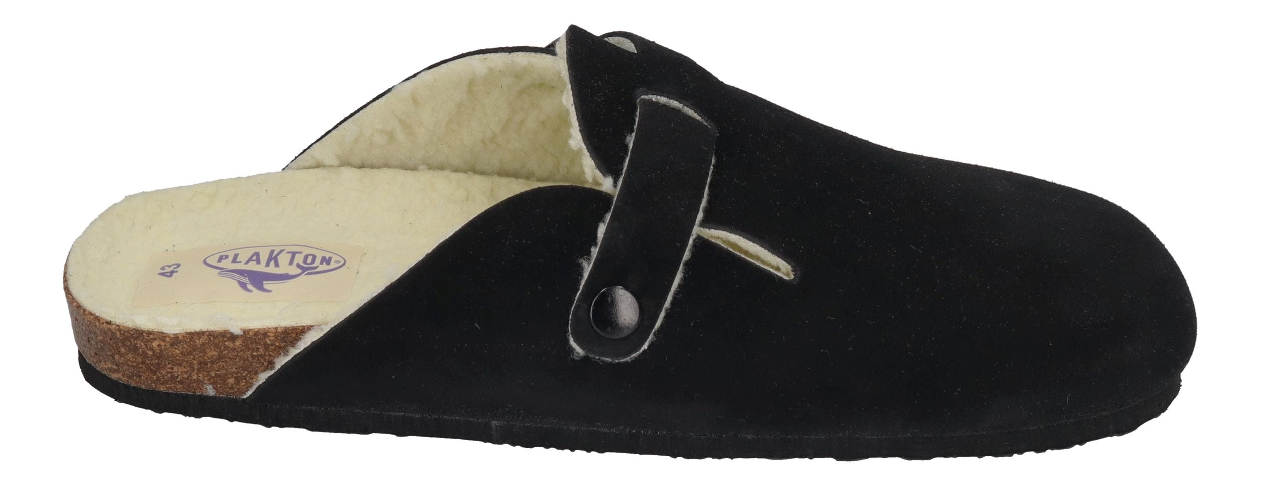 PLAKTON Herrenschuhe Clogs BLOG WOOL 171539 negro