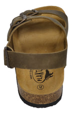 PLAKTON Herrenschuhe Sandalen - BAKU 175113 - kaki