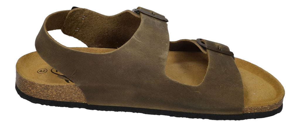PLAKTON Herrenschuhe Sandalen - BAKU 175113 - kaki