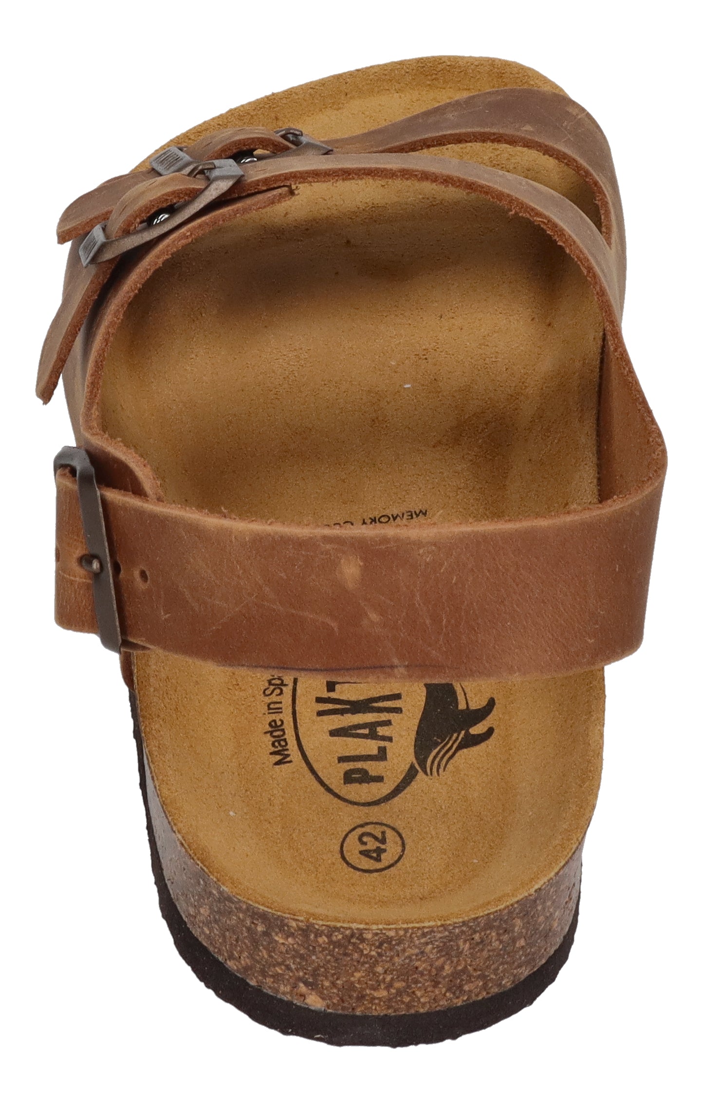 PLAKTON Herrenschuhe Sandalen - BAKU 175113 - roble