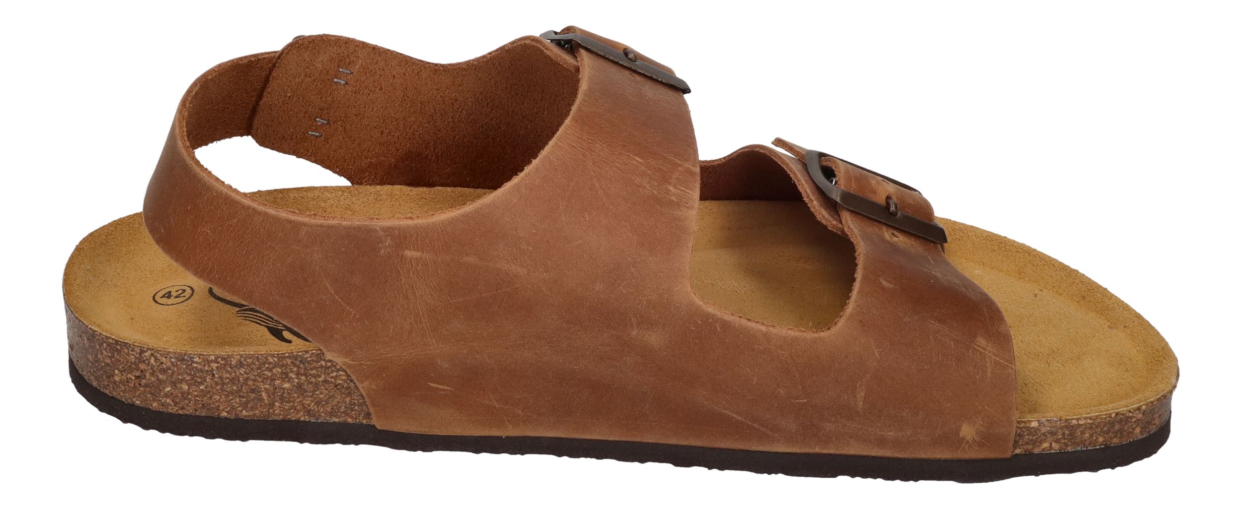 PLAKTON Herrenschuhe Sandalen - BAKU 175113 - roble