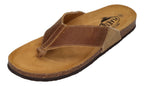 PLAKTON Herrenschuhe Zehentrenner BORNEO 175531- beige