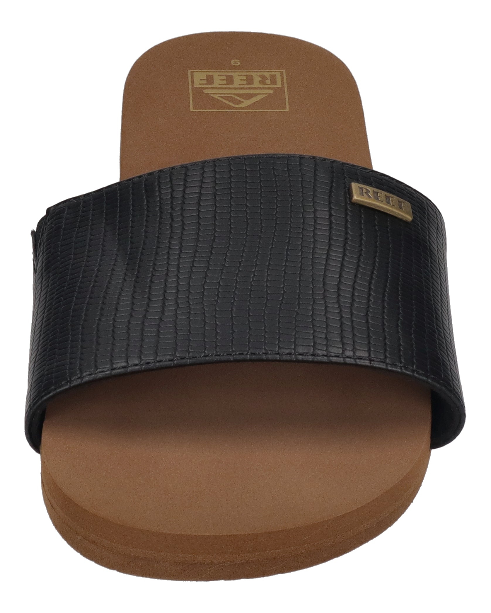 REEF Damensandalen - BLISS NIGHTS SLIDE black tan