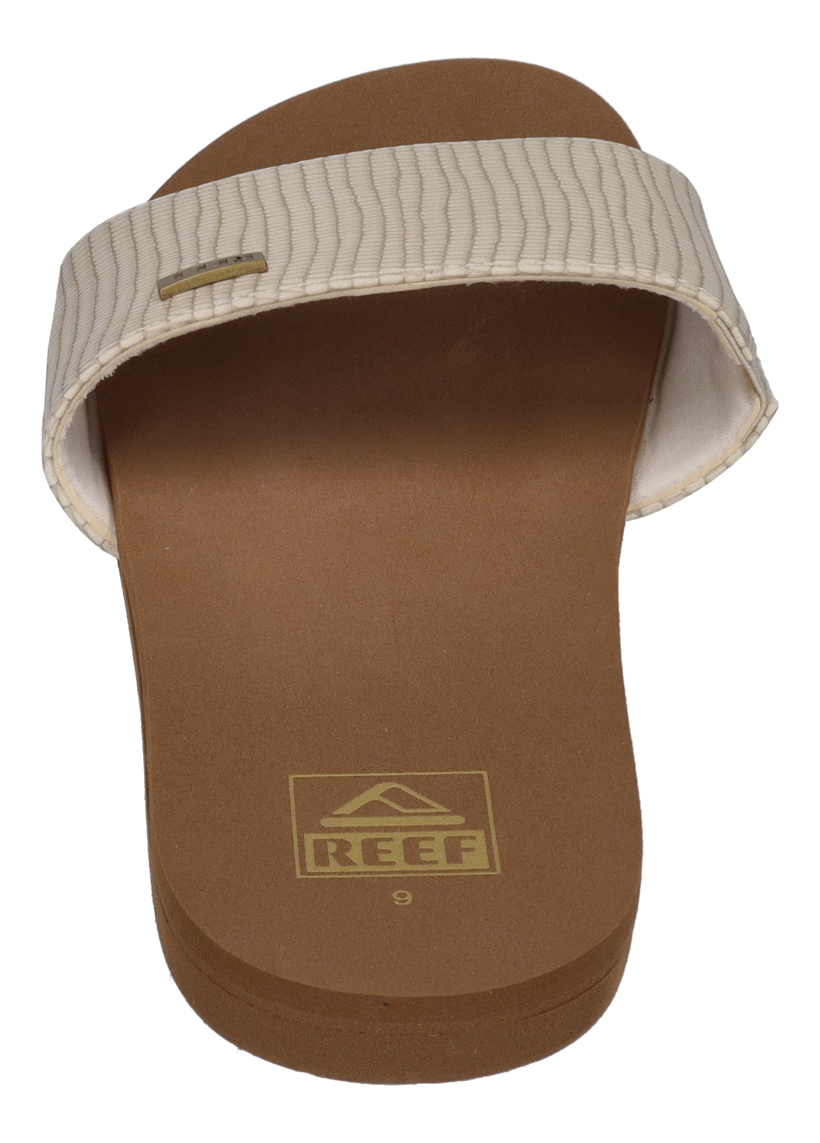 REEF Damensandalen - BLISS NIGHTS SLIDE white tan