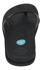 REEF Damenschuhe Zehentrenner - CUSHION PORTO CRUZ - black night