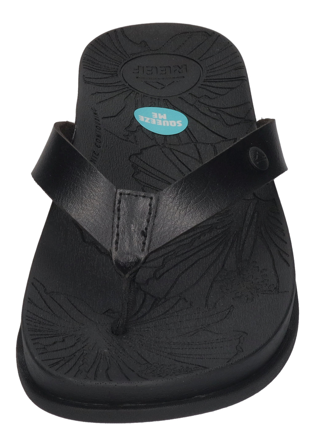 REEF Damenschuhe Zehentrenner - CUSHION PORTO CRUZ - black night