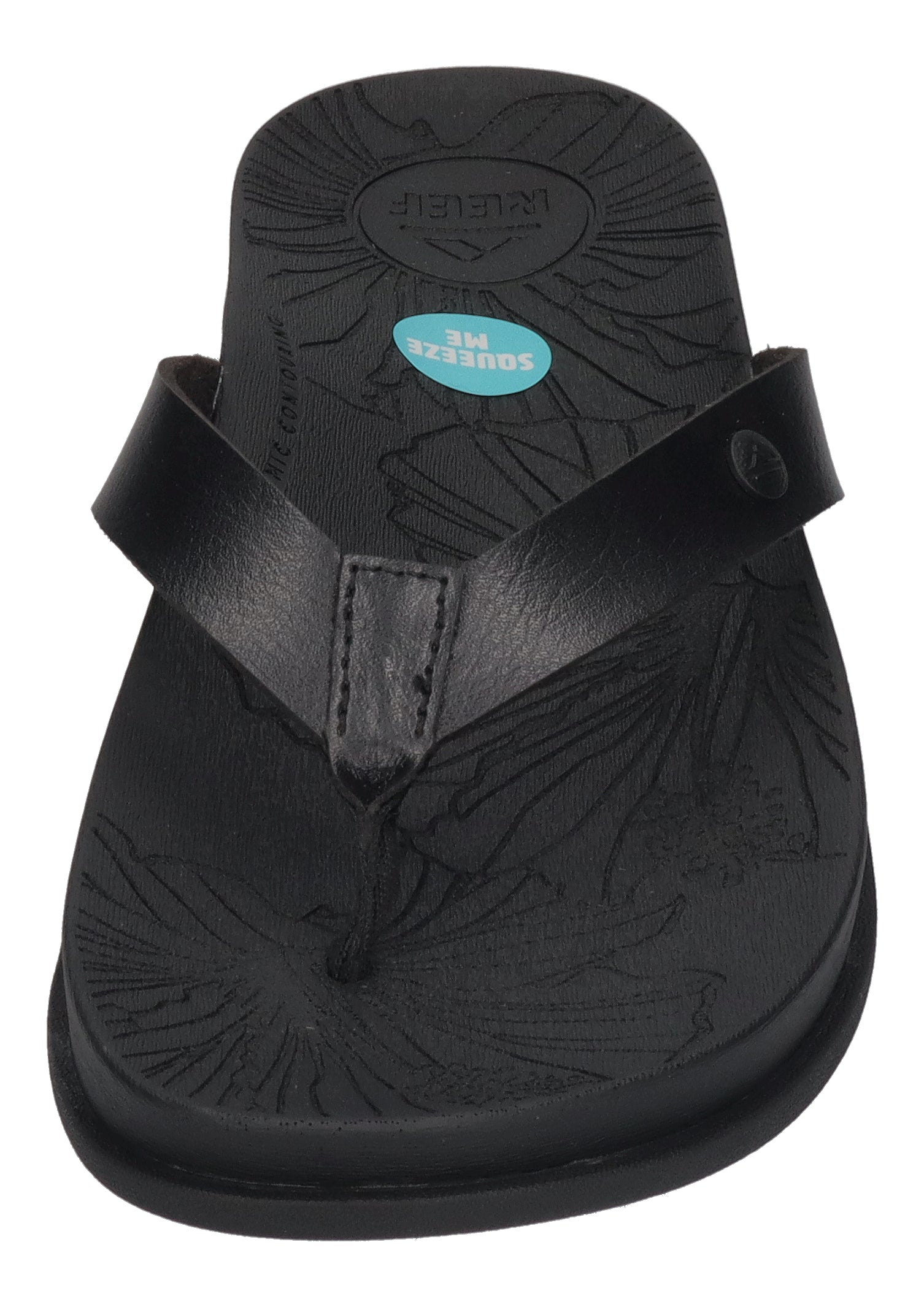 REEF Damenschuhe Zehentrenner - CUSHION PORTO CRUZ - black night