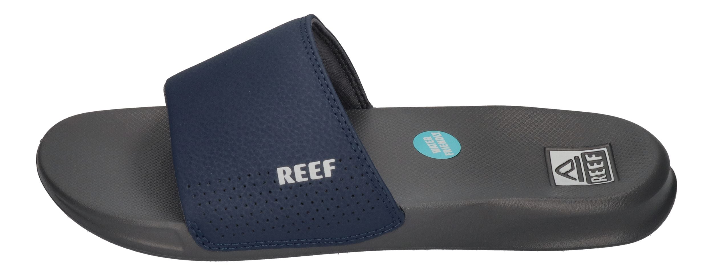 REEF - REDUZIERT - Slipper ONE SLIDE - navy white