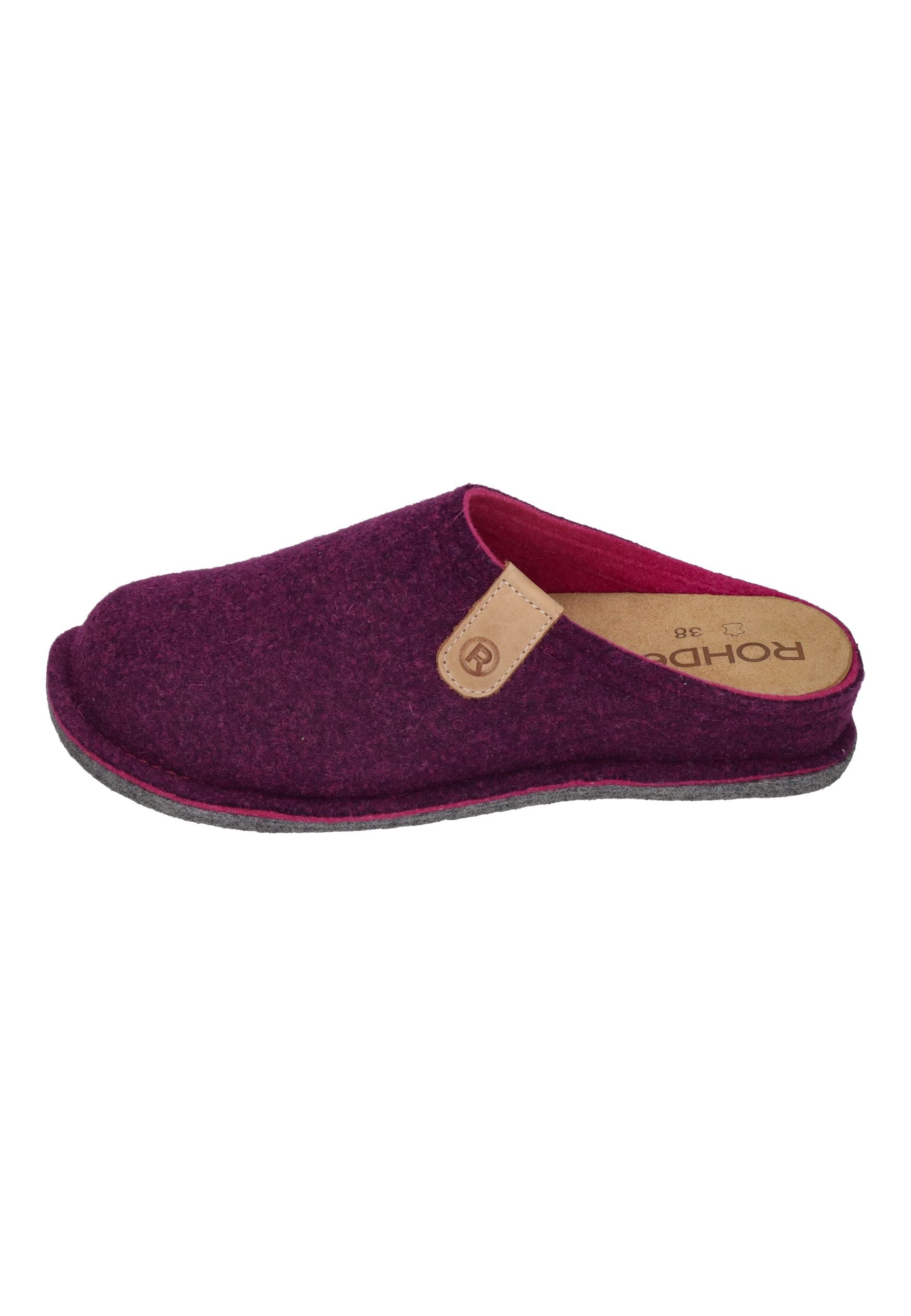 ROHDE Damen Hausschuhe - LUCCA-D 6820-59 brombeere