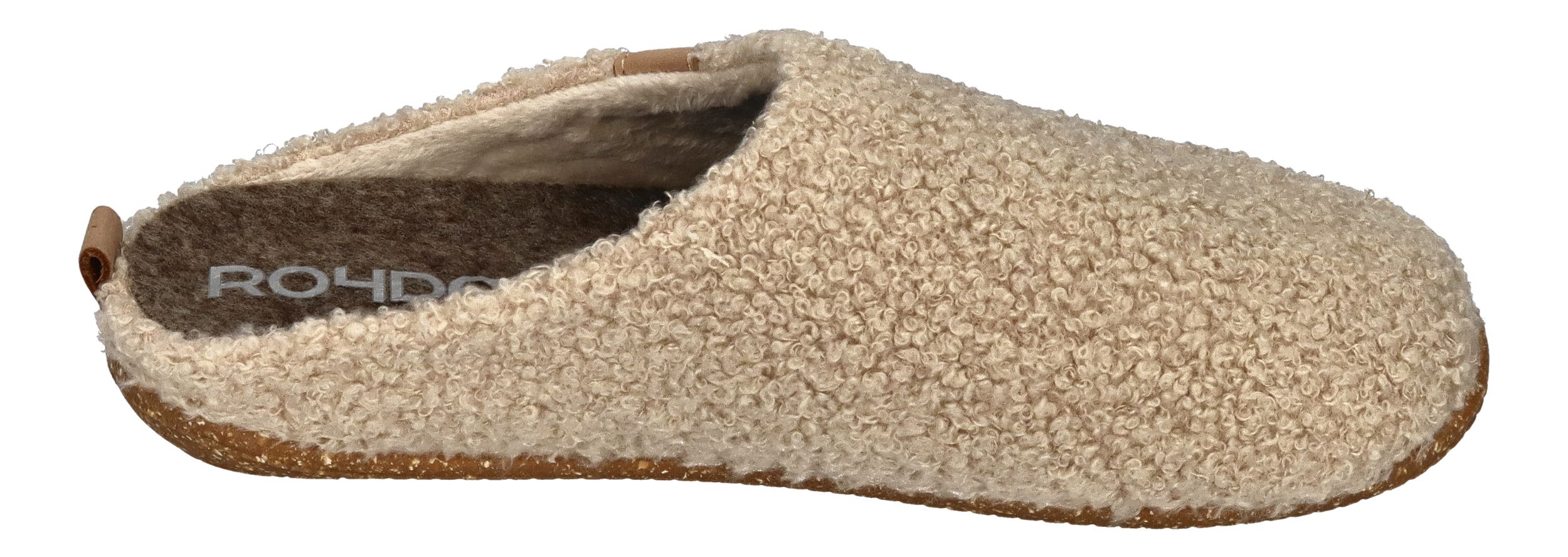 ROHDE Damen Hausschuhe - TIVOLI-D 6870-14 Plüsch natur