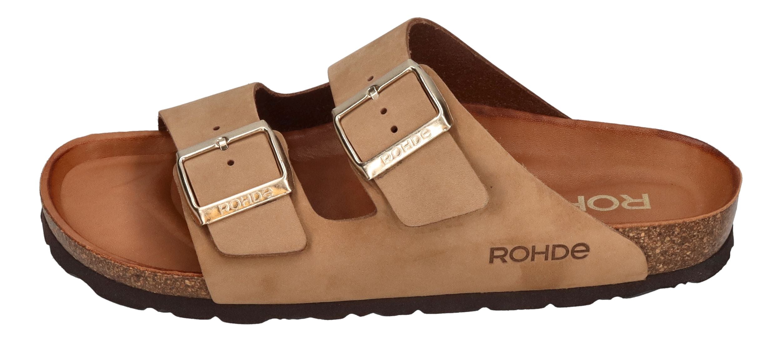 ROHDE Damen - Pantoletten ALBA 5650-14 - natur