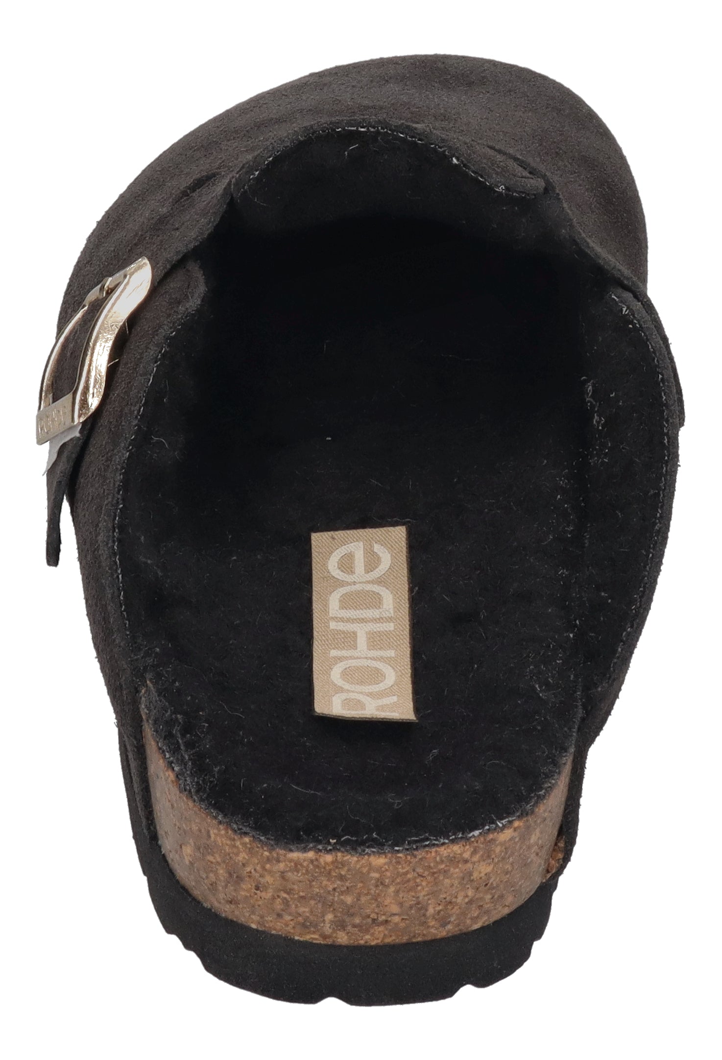 ROHDE Damen Clogs - Hausschuhe ALBA 6069-82 - anthrazit