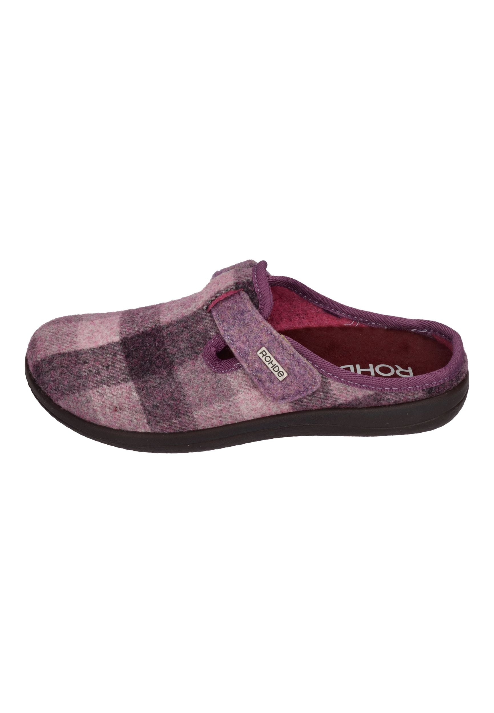 ROHDE Damenschuhe Hausschuhe - BARI 6557-58 violett