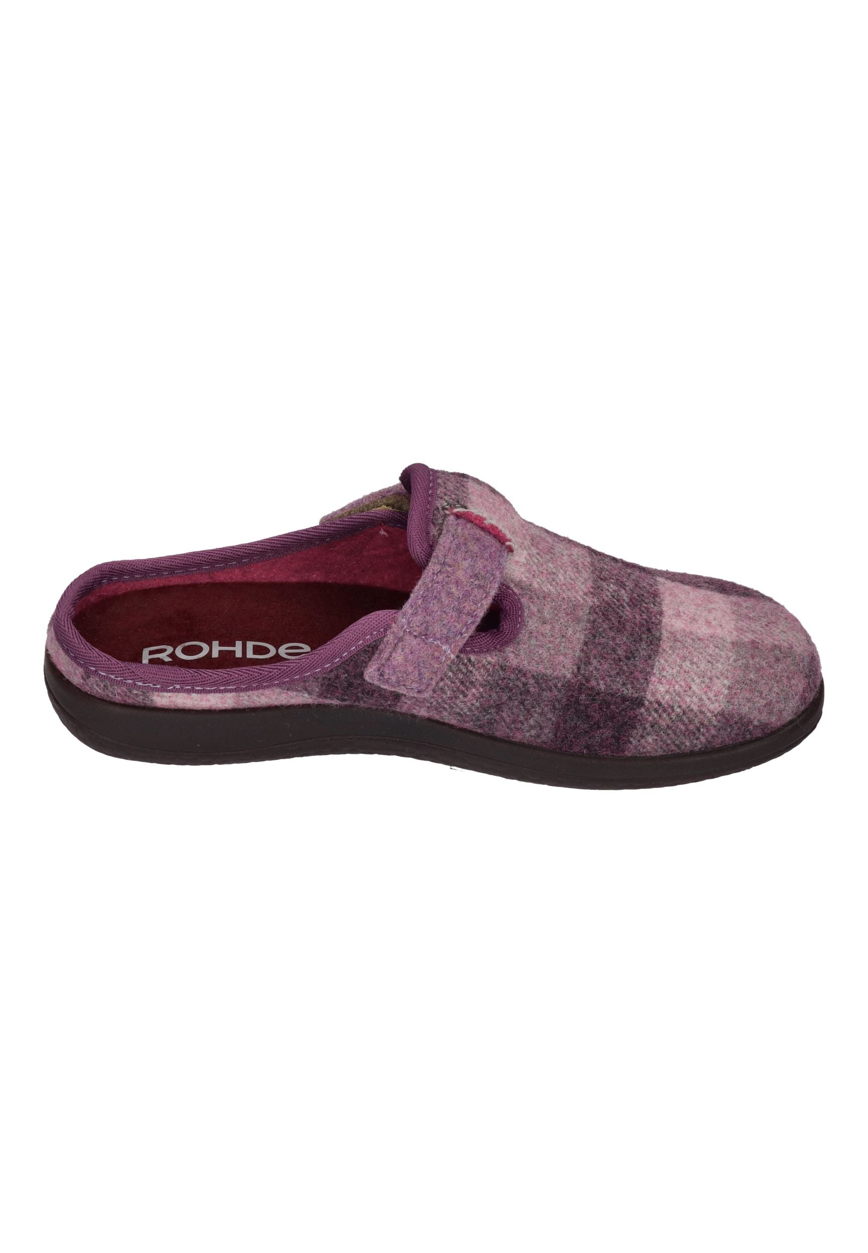 ROHDE Damenschuhe Hausschuhe - BARI 6557-58 violett