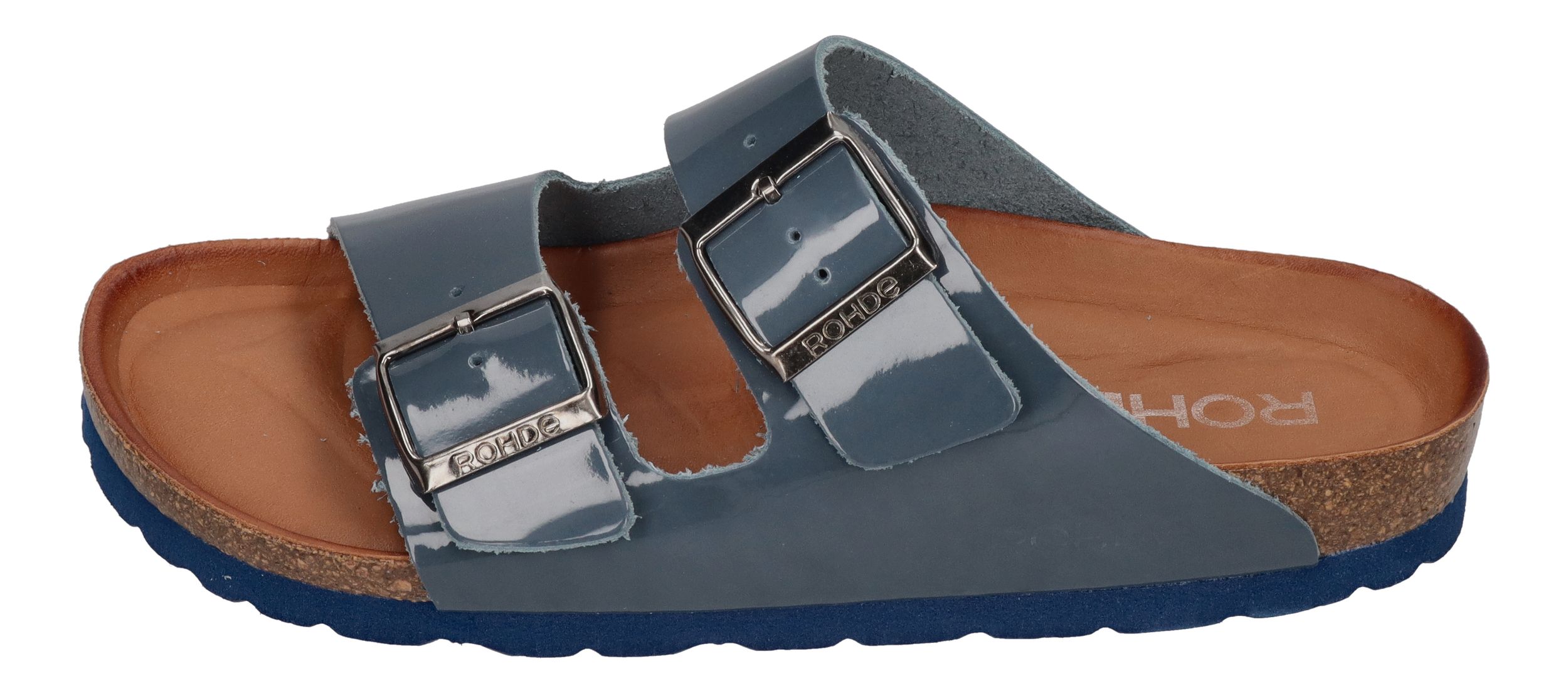 ROHDE Damenschuhe - Pantoletten ALBA 5636 Baltic Lack