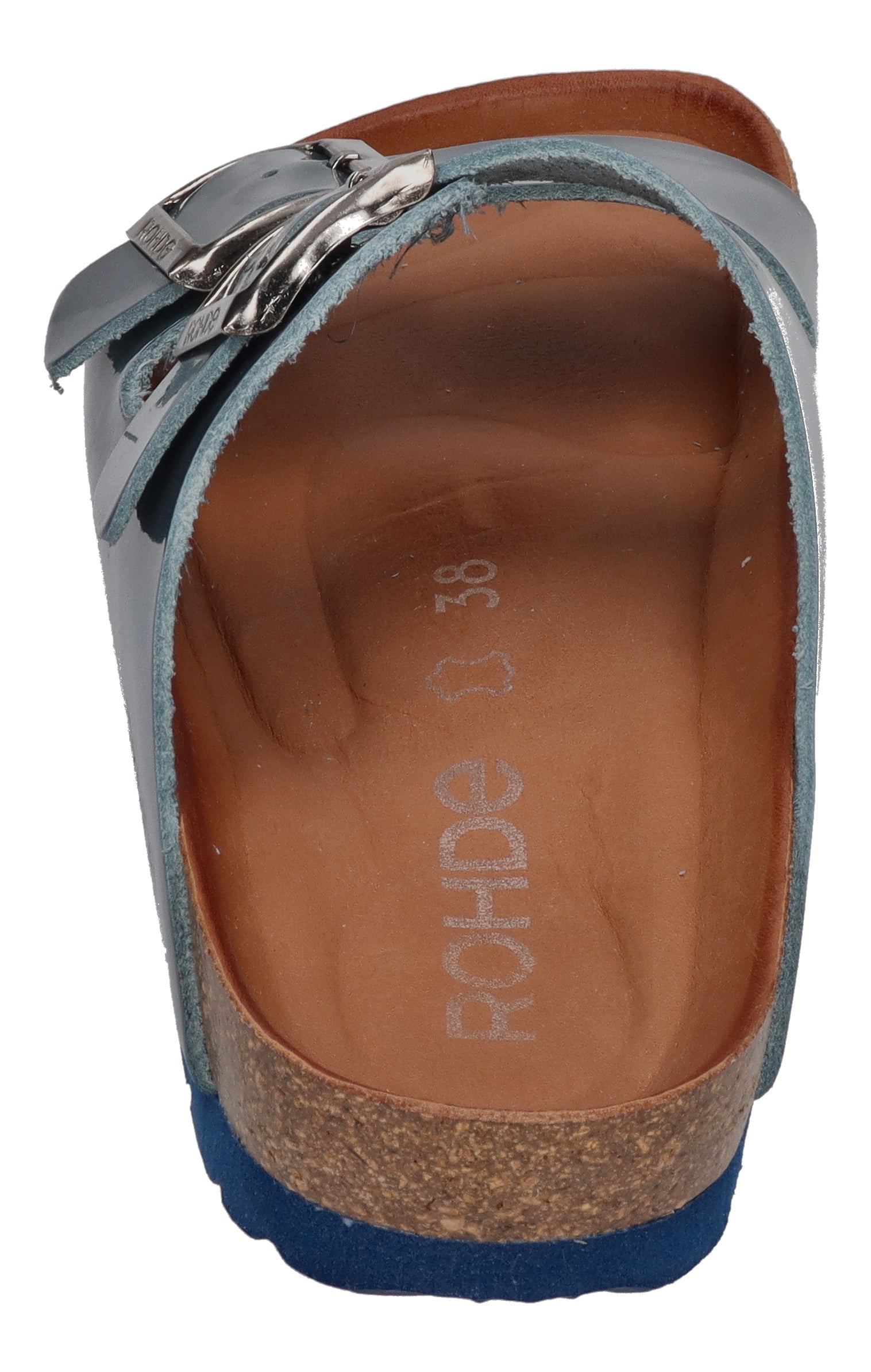 ROHDE Damenschuhe - Pantoletten ALBA 5636 Baltic Lack