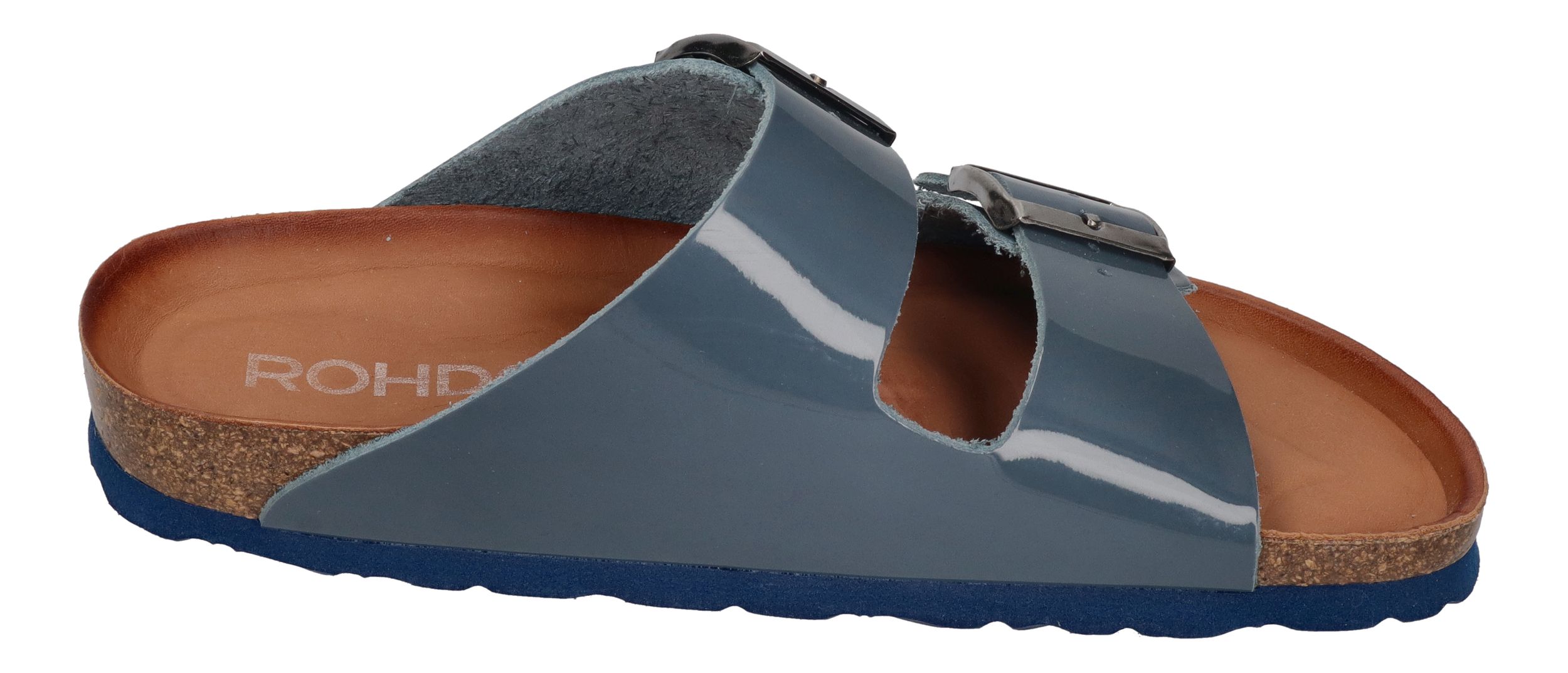 ROHDE Damenschuhe - Pantoletten ALBA 5636 Baltic Lack