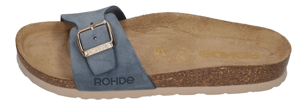 ROHDE Damenschuhe - Pantoletten ALBA 5589-55 jeans