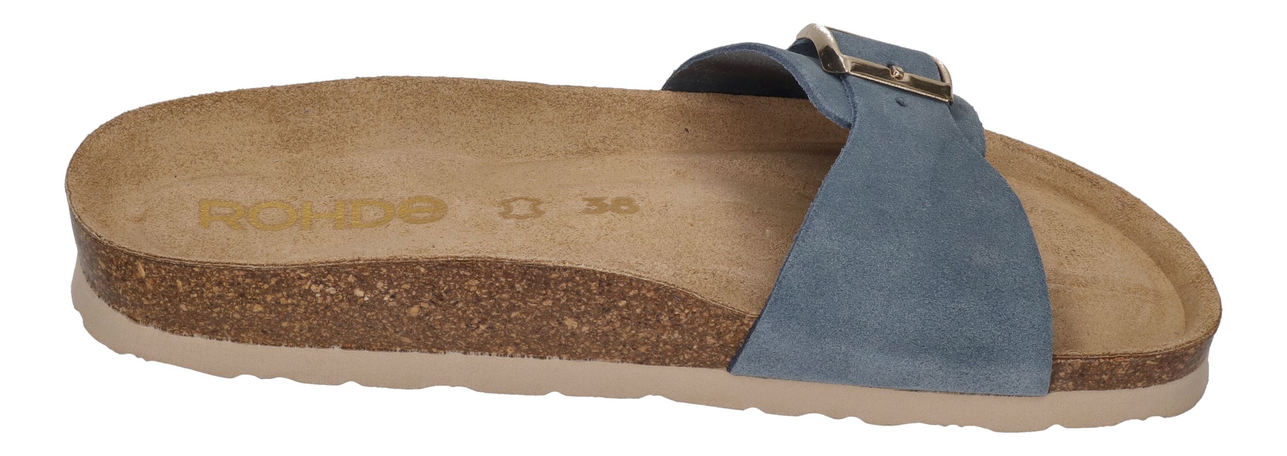 ROHDE Damenschuhe - Pantoletten ALBA 5589-55 jeans