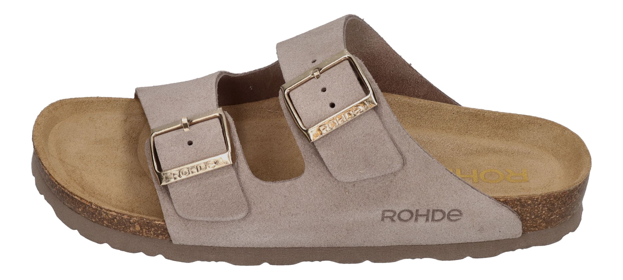 ROHDE Damenschuhe - Pantoletten ALBA 5590-17 leinen