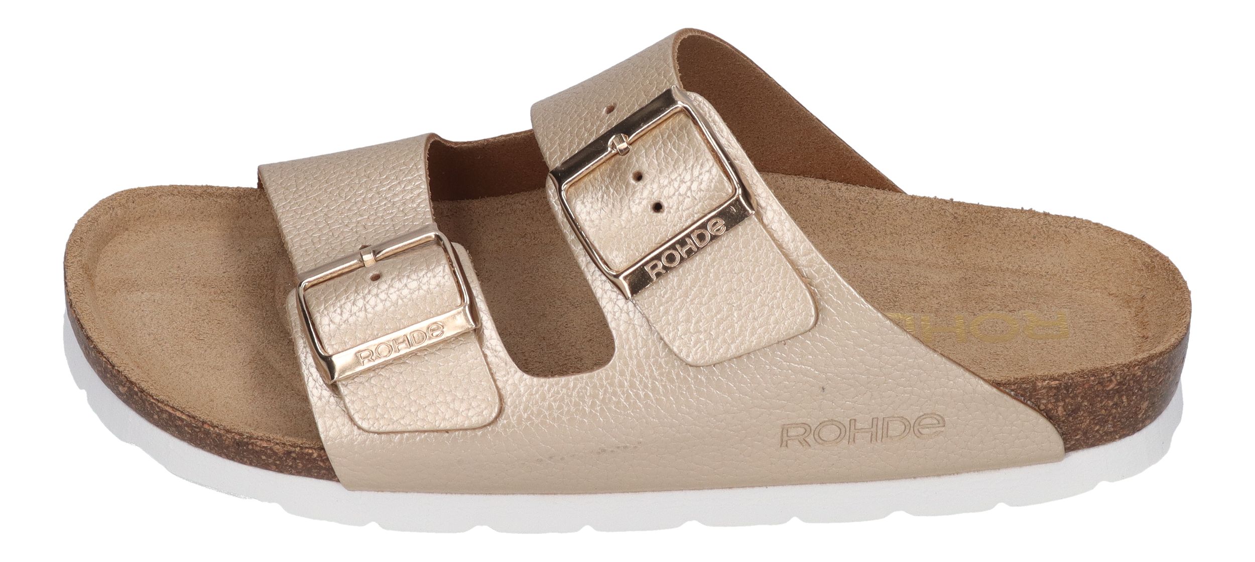 ROHDE Damenschuhe - Pantoletten ALBA 5599 - gold