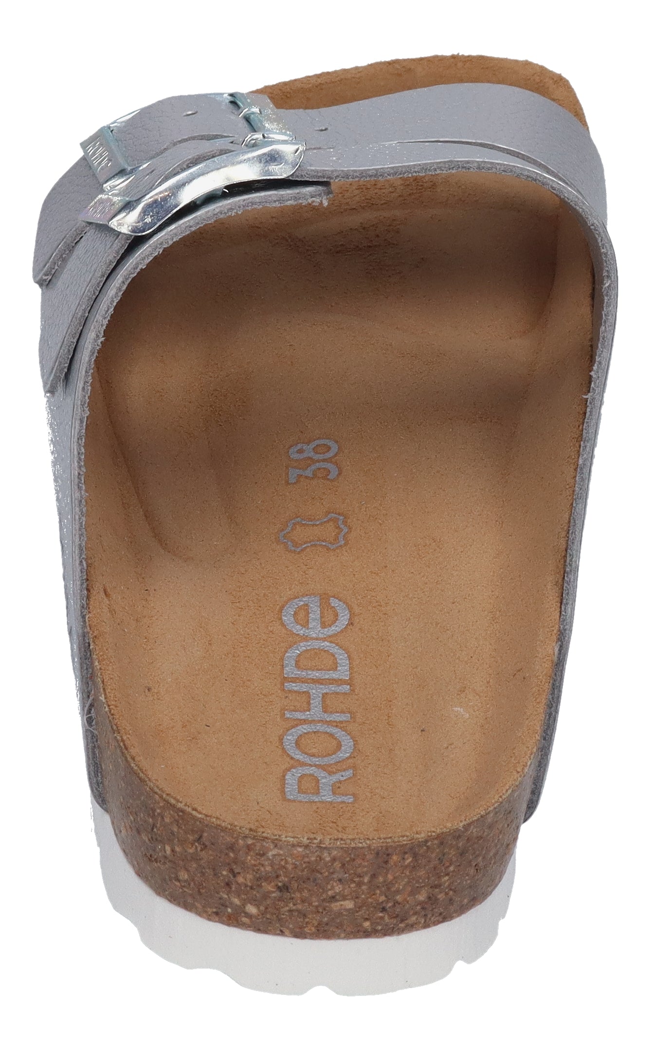 ROHDE Damenschuhe - Pantoletten ALBA 5599 - silber