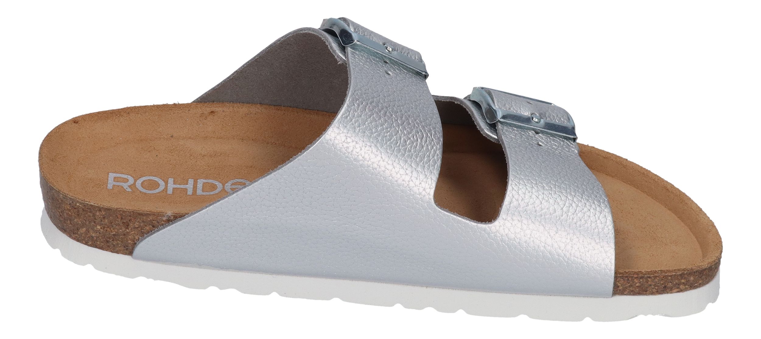 ROHDE Damenschuhe - Pantoletten ALBA 5599 - silber