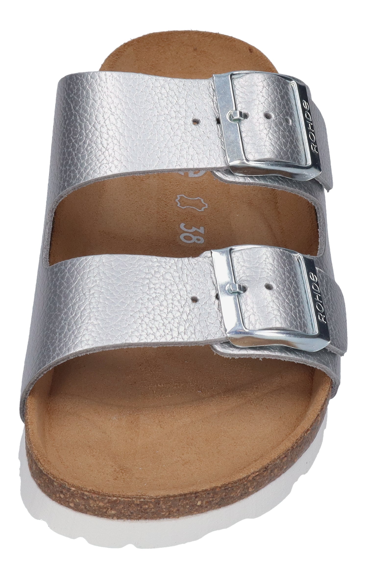 ROHDE Damenschuhe - Pantoletten ALBA 5599 - silber
